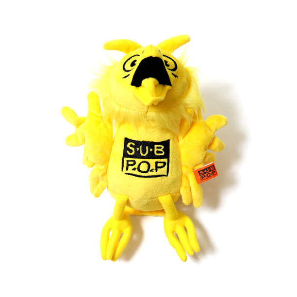 SUB POP / AMBSN Owl Plush Toy Yellow