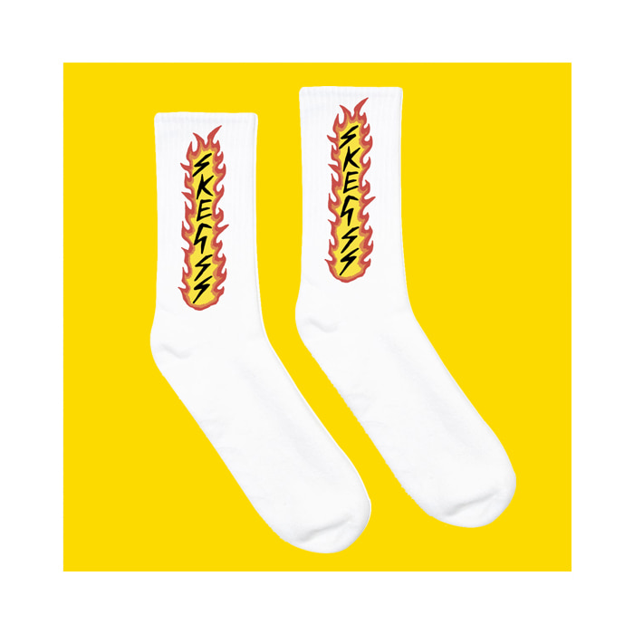 SKEGSS / White Flame Socks